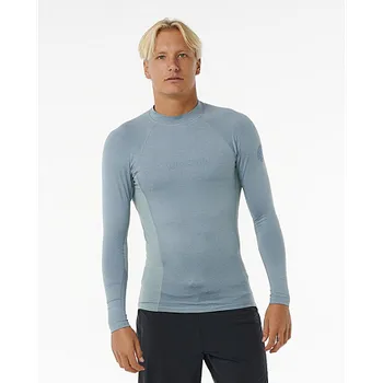 Pánské kraťasy Lykra Rip Curl DAWN PATROL UPF PERF L/S Mineral Blue Ma velikost M