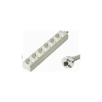 Prodlužovací kabel PREMIUMCORD Prodlužovací přívod 230V 2m 6 zásuvek