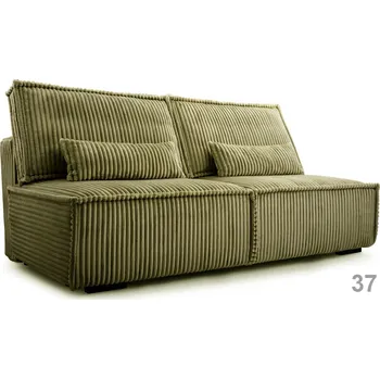 Pohovka Trojmístná rozkládací pohovka, tkanina manšestr, Gigi kinas barevné provedení sedací soupravy Cobra tilia: tilia 37 Trojmístná rozkládací pohovka, tkanina manšestr, Gigi