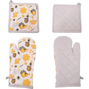 Chňapka Chňapka s magnetem a podložka Včelka