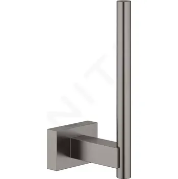 Grohe Essentials Cube Držák náhradního toaletního papíru, kartáčovaný Hard Graphite, 40623AL1