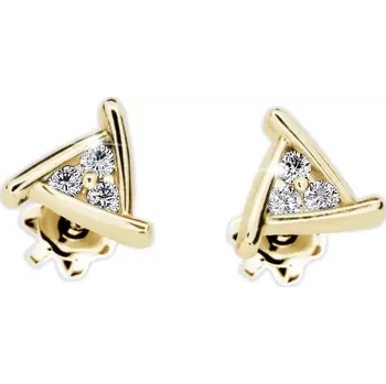 Náušnice Zlaté náušnice DF1927