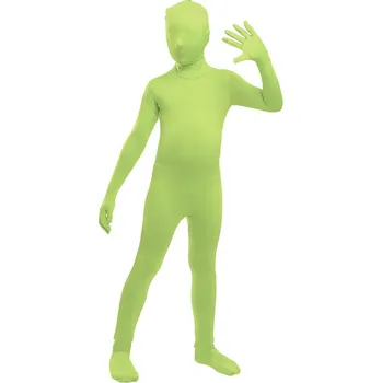 Karnevalový kostým Funiglobal - Zelený kostým Second Skin pro děti - 10-12 years