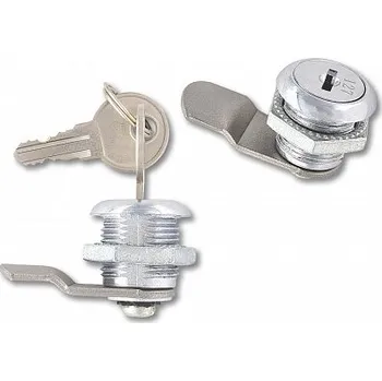 Nábytkové kování Zámek schránek bez prachovky, typ X, závora rovná