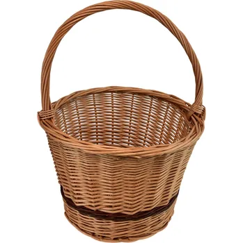 Nákupní košík Košík na ovoce loupaný Trháček 35×28/49