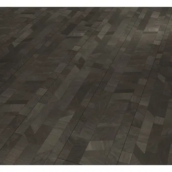 vinylová podlaha Parador Modular ONE - Cross Cute Black pórovitá struktura Iconics - kompozitní podlaha CLICK