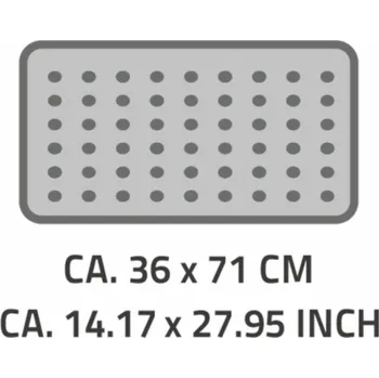 Koupelnová předložka Koupelnová předložka Ridder 167803, světle modrá, 36 x 71 cm