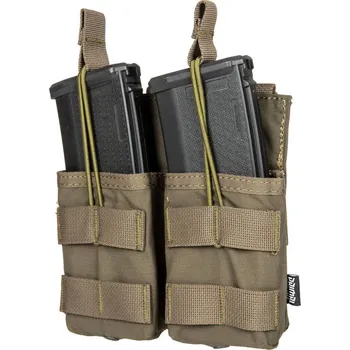 Dvojítá zásobníková sumka Foxraptor pro 7,62 na Molle - olivová, Primal Gear