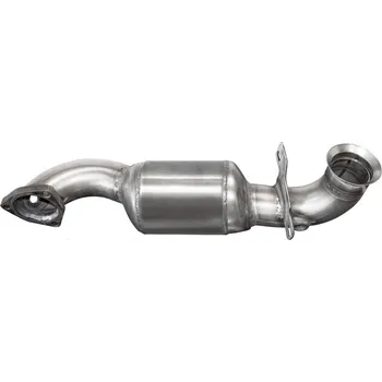 Výfukový systém HJS downpipe 65 mm včetně katalyzátoru pro Peugeot 208 GTI typ C, emisní norma Euro 5, 1.6, 147kw (5FU/5F03)