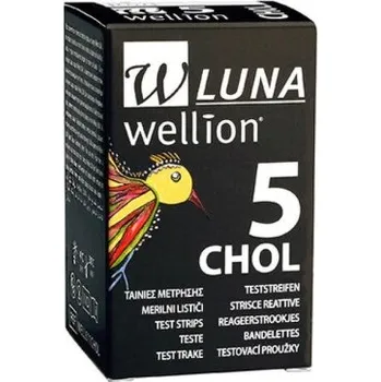Testovací proužky Luna cholesterol 5ks