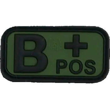 Nášivka 3D nášivka B POS - zelená, Jackets to go