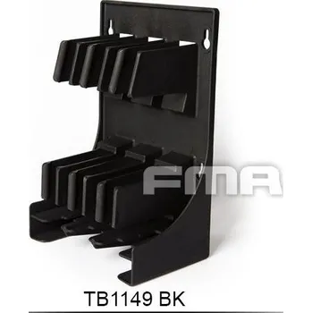 Stojánek pro 3ks zásobníků typu M4/M16 - černý, FMA