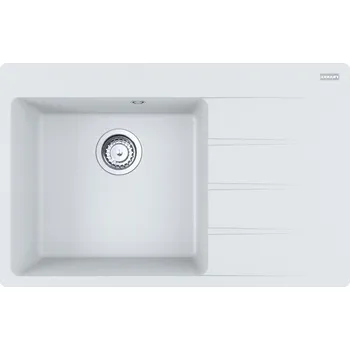 Kuchyňský dřez Franke Centro CNG 611-78 TL vanička na levé straně, bílá led 114.0637.512