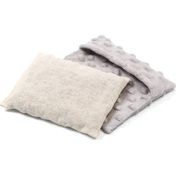 Polštář BabyOno Minky nahřívací polštářek šedý 16 x 13 cm