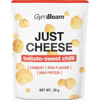 Gymbeam Sýrový snack Just Cheese 30 g tomato - sweet chilli