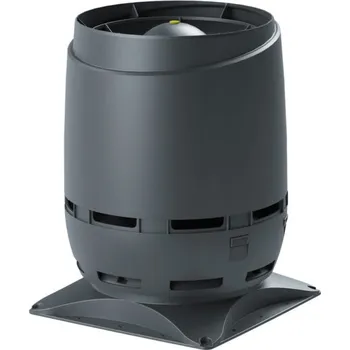 VILPE (Finsko) Střešní ventilátory pro ploché střechy VILPE Barva: Šedá, Funkce: Energeticky úsporný, řízení 0-10 V, Průměr potrubí [mm]: Vnitřní Ø 200