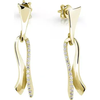 Náušnice Zlaté náušnice DF2332