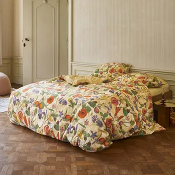 Povlečení Essenza | Luxusní povlečení Phaedra Sahara Sun 140x200, 70x90 - 100% bavlněný satén