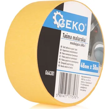 Malířská páska maskovací, lepící 48mm x 50m, Geko G66381