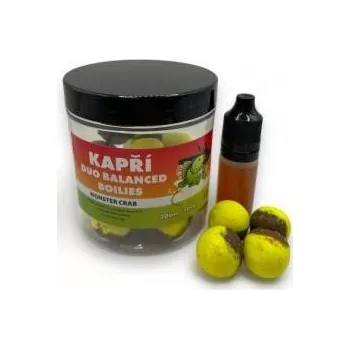 Boilies Kapří Duo Balanced boilies 20mm 100gr Monster Crab