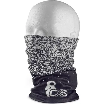 Šátek CXS Šátek multifunkční TOBY, zimní, dětský, 23x33cm, černo - bílý