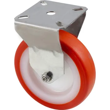Pojezdové kolečko Nerezové polyuretanové pojezdové kolo MSF-PU 100 INOX 40