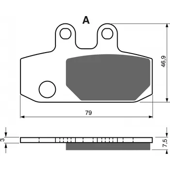 Auto-moto Brzdové destičky GOLDFREN 223 S3