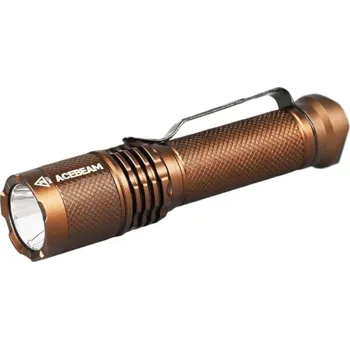 Svítilna AceBeam TAC AA, 750 lm, CRI90, coyote – Taktická LED svítilna, měděná