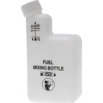 Plastová láhev na výrobu palivové směsi pro dvoutaktní zahradní techniku 03-06006