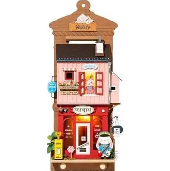 ostatní stavebnice RoboTime miniatura domečku k zavěšení Kancelář pošty