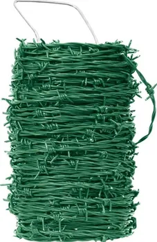 ostnatý drát PILECKÝ Pichláček Zn+PVC zelený 2,4 mm x 100 m