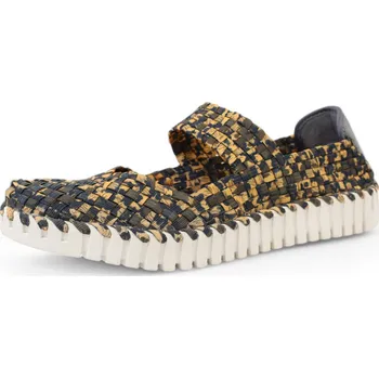 Dámské polobotky DÁMSKÁ GUMIČKOVÁ OBUV ROCK SPRING ALEGRA TIGER Barva: BEZ, Velikost: 41