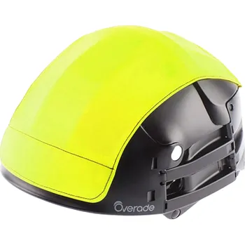 Cyklistická přilba Pláštěnka skládací helmy Overade, žlutá velikost L/XL