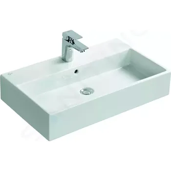 Umyvadlo Ideal Standard Strada Umyvadlo 71x42x15 cm, s přepadem, otvor pro baterii, s Ideal Plus, bílá, K0782MA