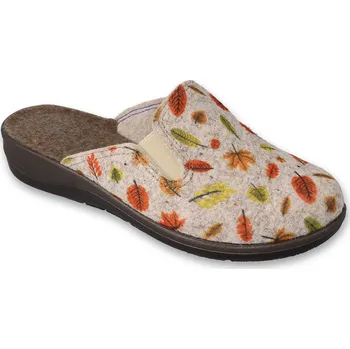 Dámské pantofle BEFADO DR. ORTO Pantofle bačkory papuče dámské Dr. Orto Home 136D002 s lístky velikost: 39