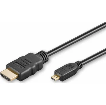 Video kabel MicroConnect HDMI Micro - HDMI kabel 5m černý (HDM19195V2.0D)