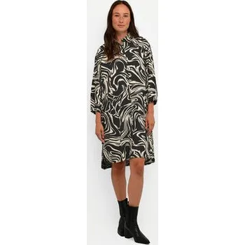 Dámské šaty Kaffe Košilové šaty Carmen 10508329 Černá Loose Fit 34