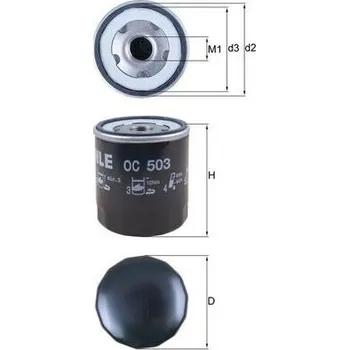 Olejový filtr Olejový filtr KNECHT OC 503
