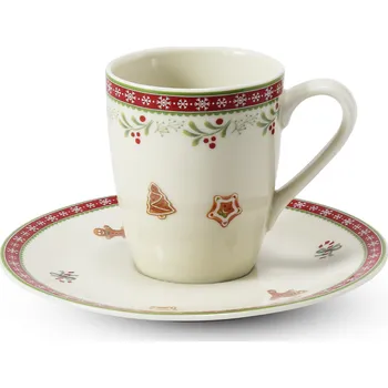 Leander 0,09 l 1 ks vánoční porcelán, perníčky