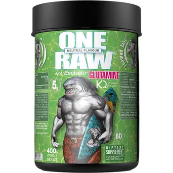Aminokyselina Zoomad Labs ZOOMAD LABS RAW ONE GLUTAMINE KYOWA (400gr, bez příchuti) (400 g, Bez příchutě)