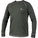 CXS Tričko ACTIVE, funkční, dlouhý rukáv, pánské, šedé, vel. 3XL