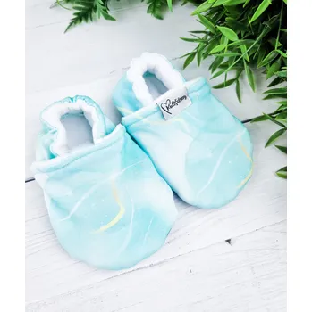 Capáčky Kulišárny Nízké capáčky barefoot s fleesem AQUA WAVE White VELIKOST: 1 délka stélky: 11cm