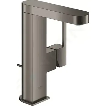Vodovodní baterie Grohe Plus Umyvadlová baterie M s výpustí, kartáčovaný Hard Graphite, 23871AL3