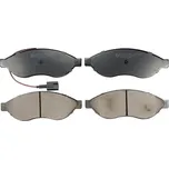 Sada brzdových destiček, kotoučová brzda DENCKERMANN B110937