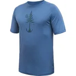Sensor Merino Air PT pánské triko krátký rukáv, Earth, modrá L