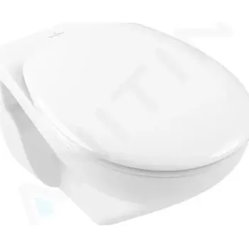 Klozet Villeroy & Boch O.novo Závěsné WC se sedátkem SoftClosing, DirectFlush, alpská bílá, 7682HR01