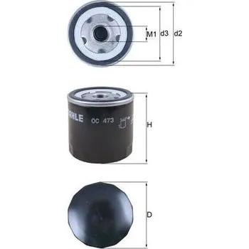 Olejový filtr Olejový filtr MAHLE OC 473