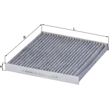 Kabinový filtr Filtr, vzduch v interiéru MAHLE LAK 107