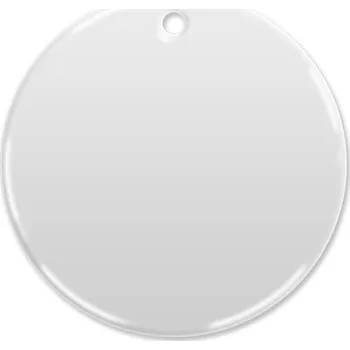Vánoční ozdoba Keramická ozdoba 7 cm kruh sublimace termotransfer