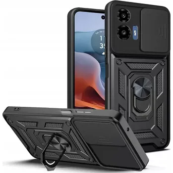 Pouzdro na mobilní telefon Kryt Motorola Moto G34 Techsuit CamShield Pro černý